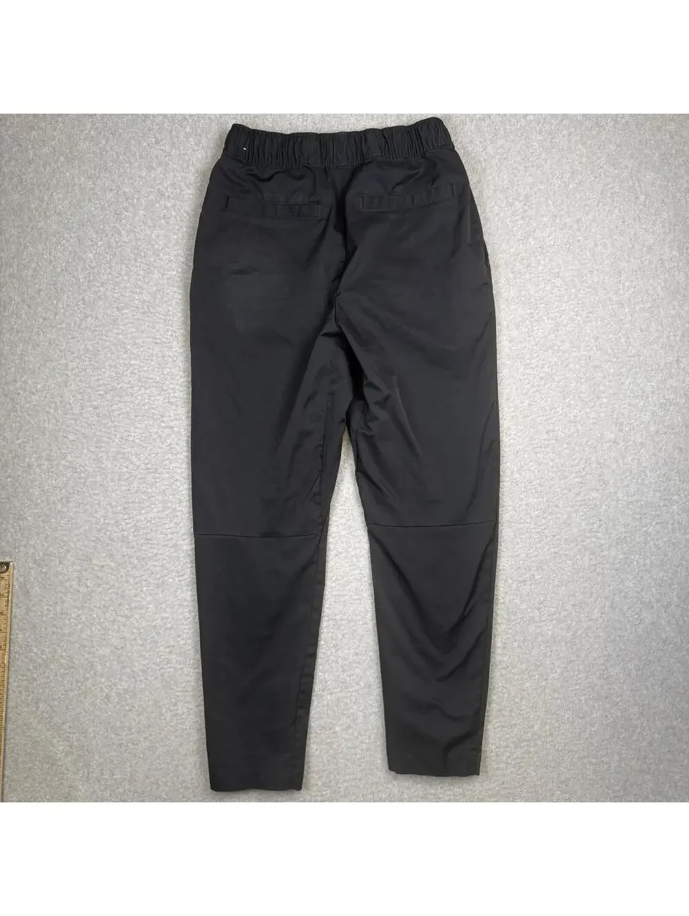 Nike Men's Size Small Black Ankle Length Jogger Pants Drawstring Athleisure